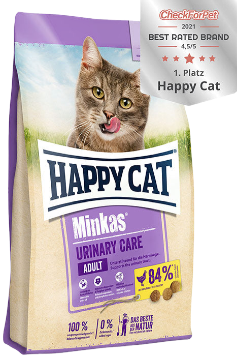Happy Cat Minkas Urinary Care - суха храна за котки