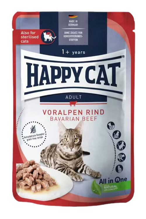Happy Cat Culinary Bavarian Beef - пауч за котки