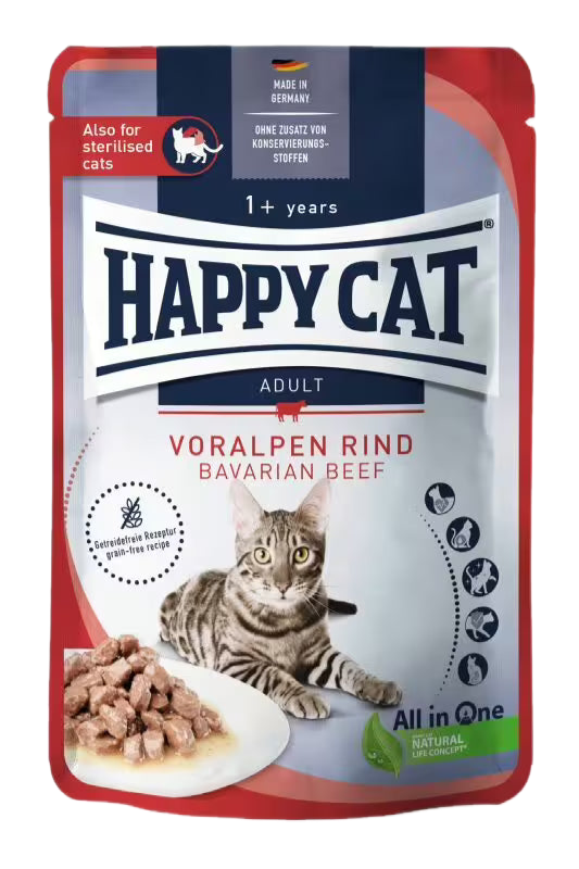 Happy Cat Culinary Bavarian Beef - пауч за котки