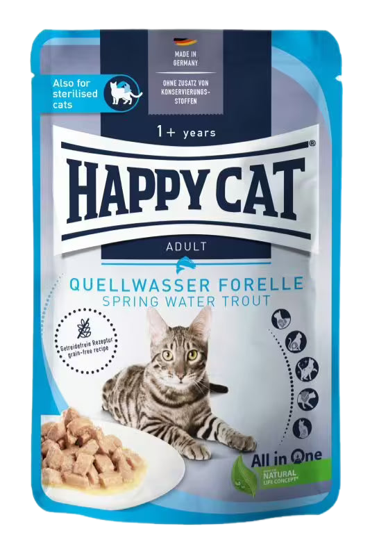 Happy Cat Culinary Spring-Water Trout - пауч за котки