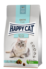 Happy Cat Sensitive Skin & Coat - суха храна за котки