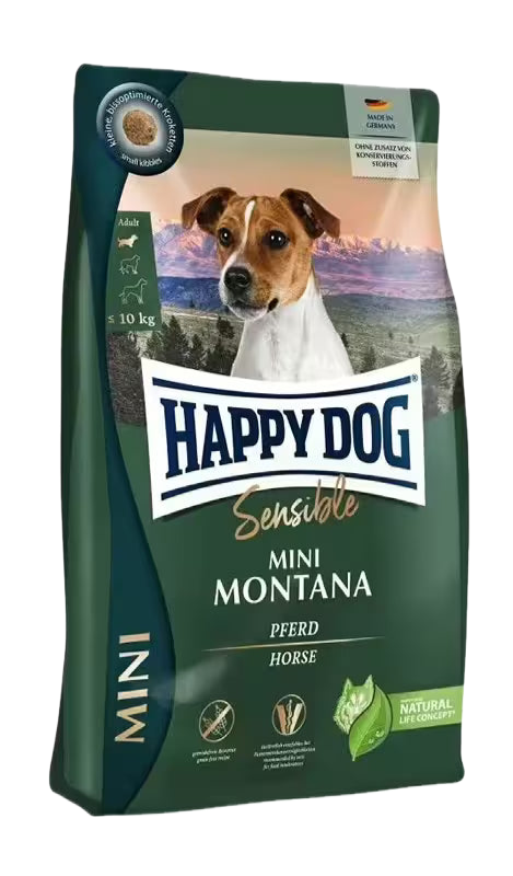 Happy Dog Mini Montana – храна за дребни и чувствителни кучета