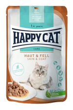 Happy Cat Care Skin & Coat - пауч за котки