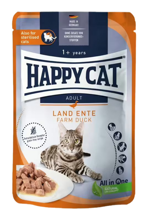 Happy Cat Culinary Farm Duck - пауч за котки