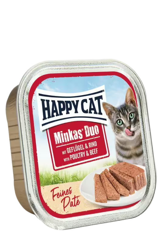 Happy Cat Minkas Duo Poultry & Beef - пастет за котки