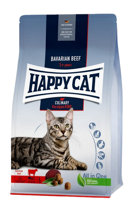 Happy Cat Culinary Adult Bavarian Beef - суха храна