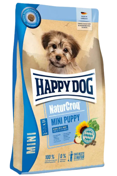 Happy Dog NaturCroq Mini Puppy – храна за кученца от дребни породи