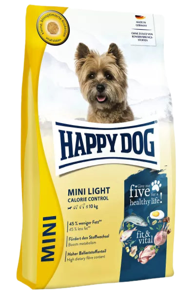 Happy Dog Mini Light Low Fat – храна за дребни кучета