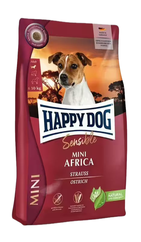 Happy Dog Mini Africa – храна за дребни кучета до 10 кг
