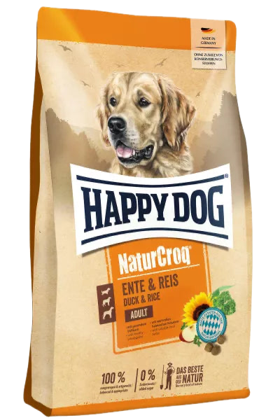 Happy Dog NaturCroq Duck & Rice – храна за кучета
