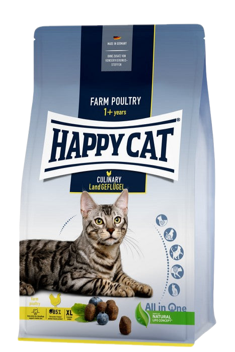 Happy Cat Culinary Adult Poultry - суха храна за възрастни котки