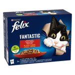 Purina Felix Fantastic Multipack – Мултиопаковка пауч за котки