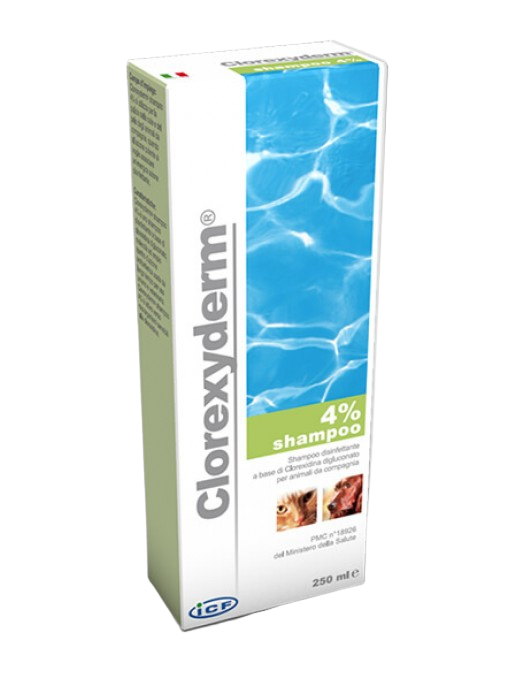 Clorexyderm shampoo - антисептичен шампоан 4%