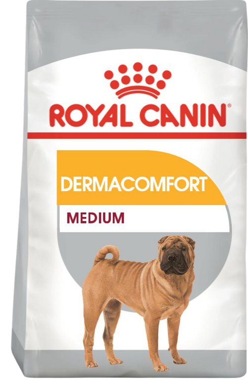 Royal Canin Medium Dermacomfort - Пълноценна суха храна за кучета в зряла възраст