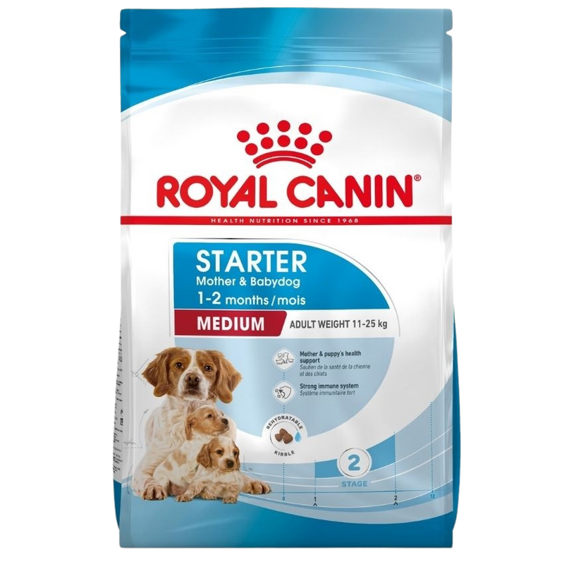 Royal Canin Medium Starter Mother & Babydog – Суха храна за майка и кученца