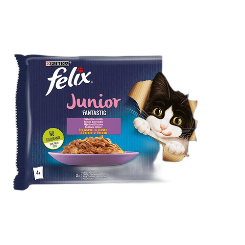 Purina Felix Fantastic Junior Multipack – Пауч за котенца