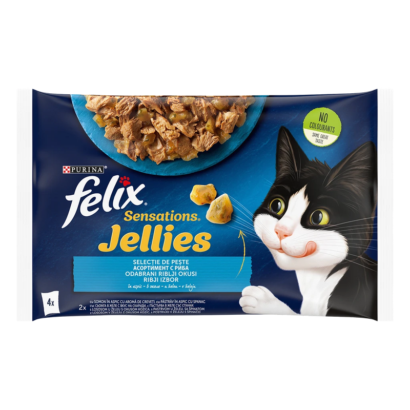 Purina Felix Sensations – Мултиопаковка пауч за котки