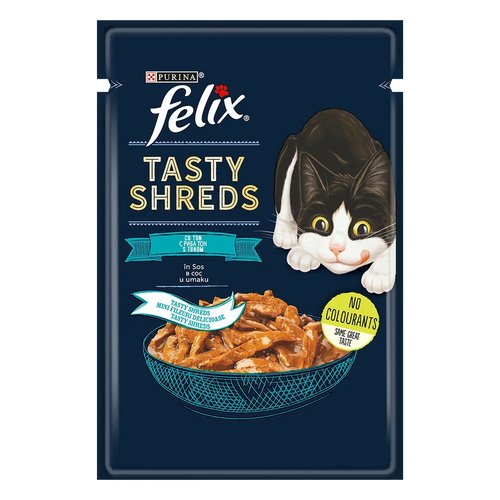 Purina Felix Tasty Shreds – Пауч за котки