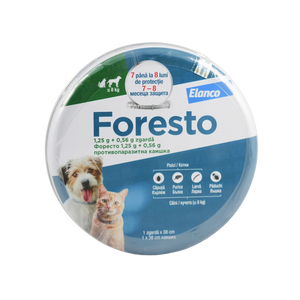 Foresto – Противопаразитна каишка за кучета и котки