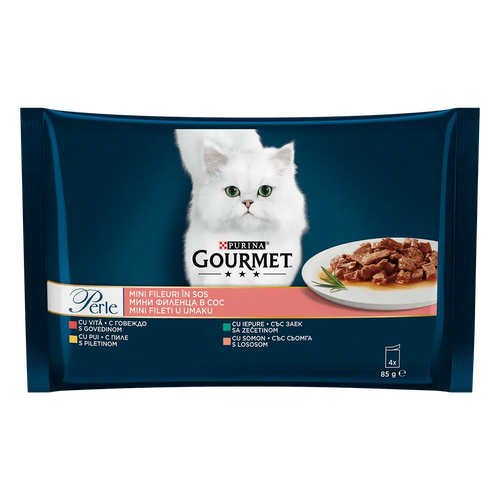 Purina Gourmet Perle – Мултиопаковка пауч за котки