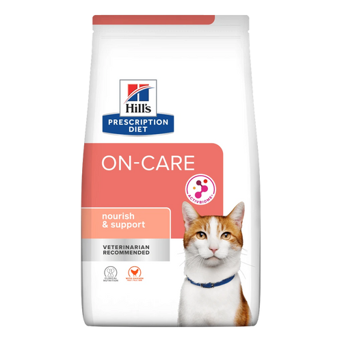 Hill's Prescription Diet Feline ON-Care – лечебна суха храна за котки с пилешко