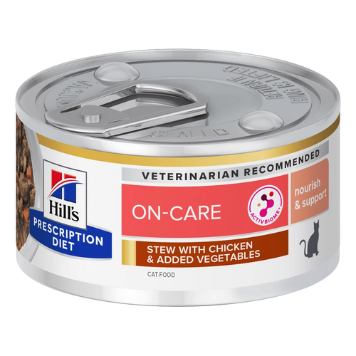 Hill's Prescription Diet Feline ON-Care Stew – лечебна мокра храна за котки