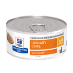Hill's PRESCRIPTION DIET c/d Multicare Urinary Care - лечебна мокра храна за котки с уринарни проблеми, консерва с пилешко