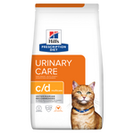 Hill's PRESCRIPTION DIET c/d Multicare Urinary Care - лечебна суха храна за котки с уринарни проблеми, с пилешко