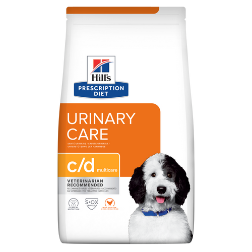 Hill's PRESCRIPTION DIET c/d Multicare Urinary Care - лечебна суха храна за кучета с уринарни проблеми, с пилешко