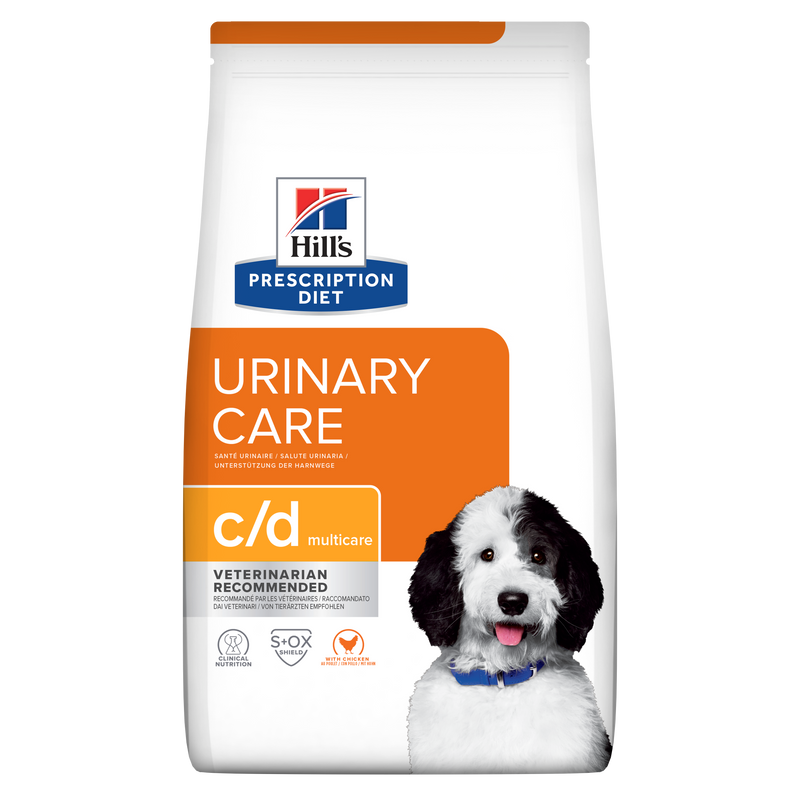 Hill's PRESCRIPTION DIET c/d Multicare Urinary Care - лечебна суха храна за кучета с уринарни проблеми, с пилешко
