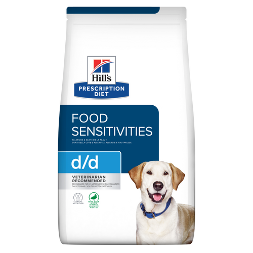 Hill's PRESCRIPTION DIET d/d Food Sensitivities - лечебна суха храна за кучета с хранителна алергия, с патешко и ориз