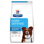 Hill's PRESCRIPTION DIET Derm Defense - лечебна суха храна за кучета с алергии от околната среда и за атопичен дерматит, с пилешко