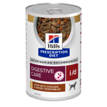 Hill's PRESCRIPTION DIET i/d Digestive Care AB+ Stew - лечебна мокра храна за кучета с храносмилателни разстройства и за възстановяване – консерва задушено пилешко със зеленчуци
