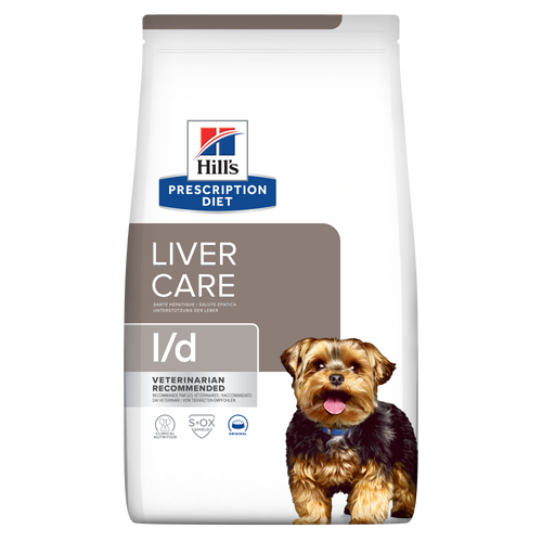 Hill's PRESCRIPTION DIET l/d Liver Care - лечебна суха храна за кучета с чернодробни проблеми