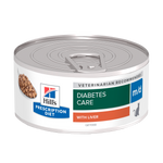 Hill's PRESCRIPTION DIET m/d Diabetes Care - лечебна мокра храна за котки с диабет, за отслабване и за регулиране на кръвната захар, консерва