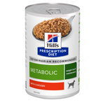 Hill's PRESCRIPTION DIET Metabolic - лечебна мокра храна за кучета с наднормено тегло, консерва с пилешко