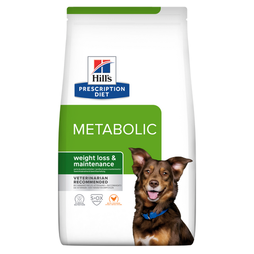 Hill's PRESCRIPTION DIET Metabolic Weight Management - лечебна суха храна за кучета с наднормено тегло, с пилешко