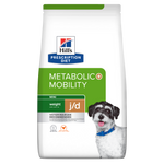Hill's PRESCRIPTION DIET Metabolic + Mobility Mini - лечебна суха храна за кучета от дребни породи с наднормено тегло и ставни проблеми, с пилешко