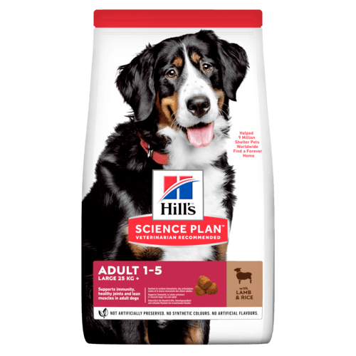 Hill's Science Plan Canine Adult Large Breed Lamb & Rice – Суха храна за кучета
