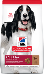 Hill's Science Plan Canine Adult Medium Lamb & Rice – Суха храна за кучета