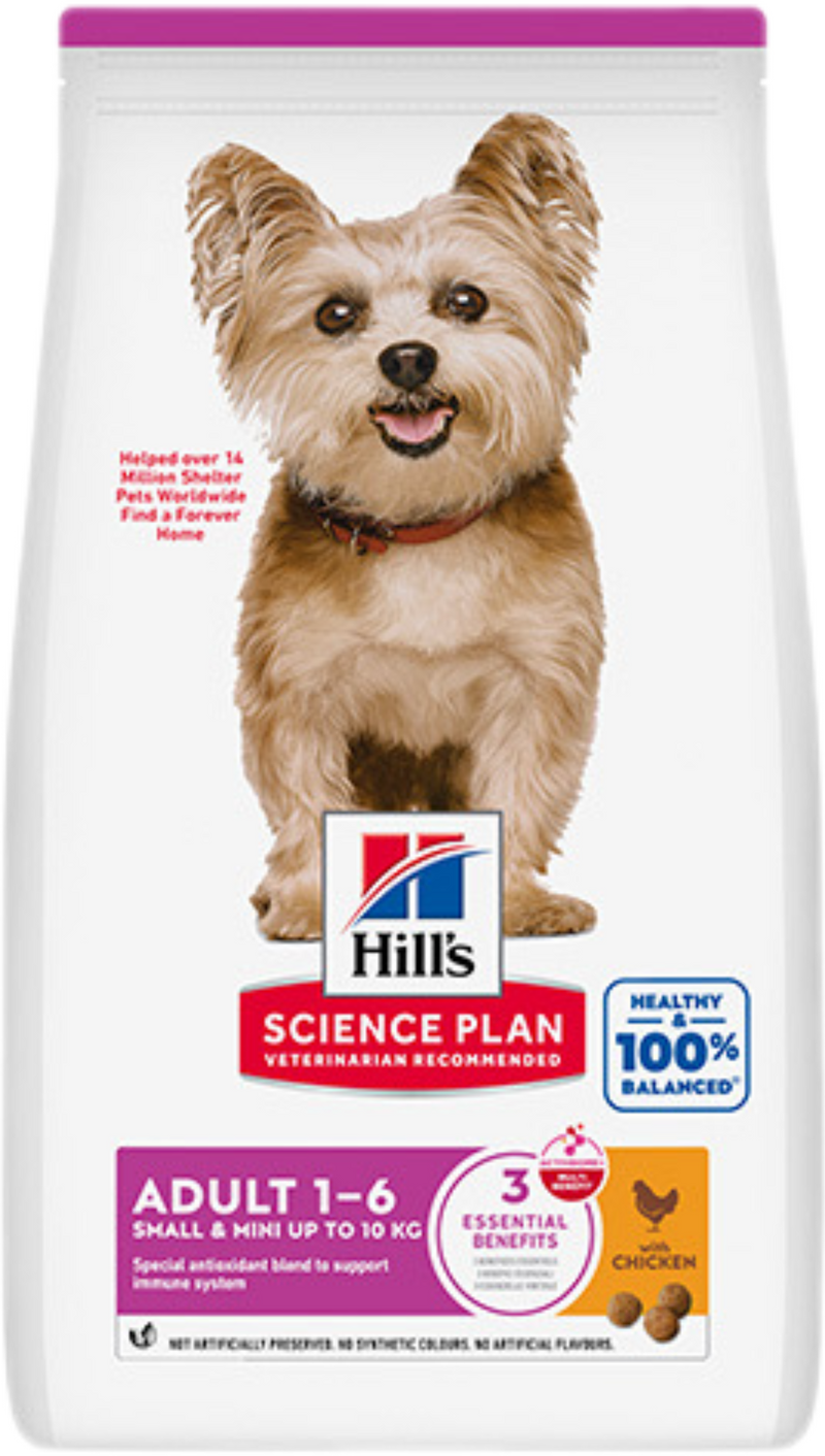 Hill's Science Plan Canine Adult Small & Mini Chicken – Суха храна за кучета