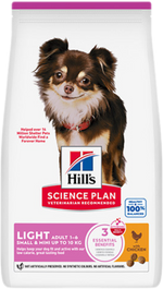 Hill's Science Plan Canine Adult Small & Mini Light Chicken – Суха храна за кучета