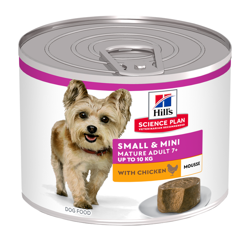 Hill's Science Plan Canine Mature Adult Small & Mini Mousse Chicken – Мус за кучета