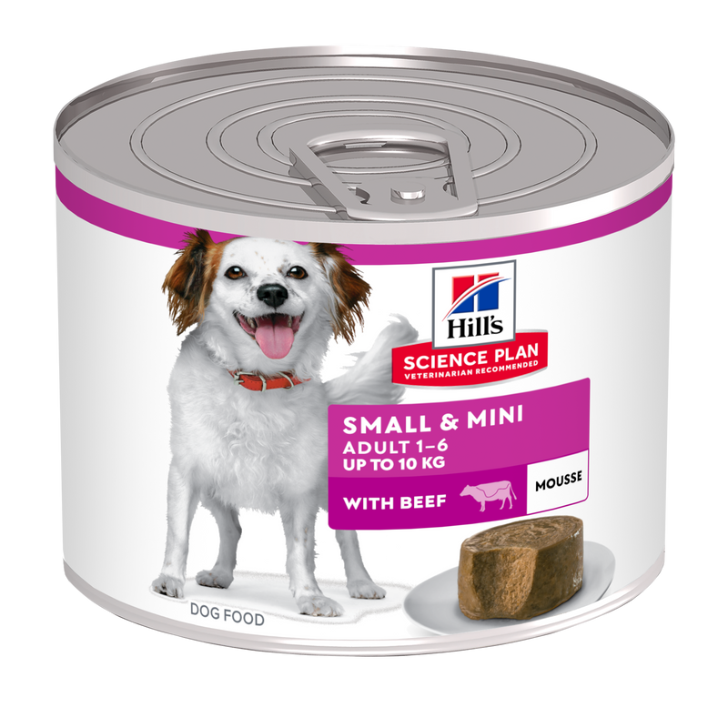Hill's Science Plan Canine Adult Small & Mini Mousse Beef – Мус за кучета