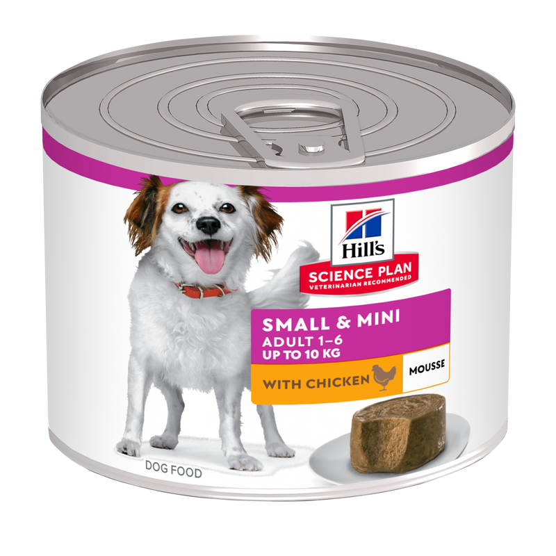 Hill's Science Plan Canine Adult Small & Mini Mousse Chicken – Мус за кучета