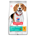 Hill's Science Plan Canine Adult Perfect Weight Medium Chicken – Суха храна за кучета