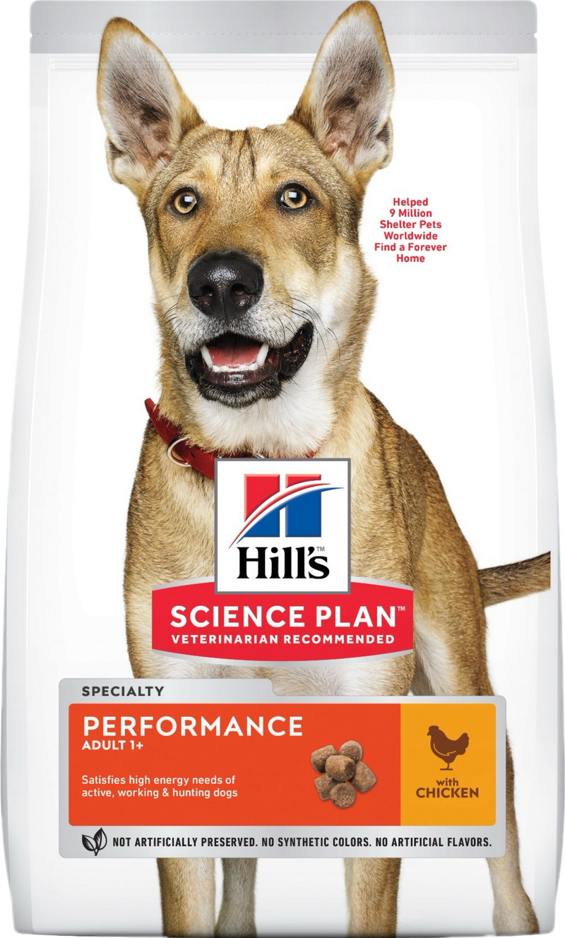 Hill's Science Plan Canine Adult Performance Chicken – Суха храна за кучета