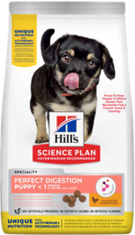 Hill's Science Plan Canine Puppy Perfect Digestion Medium Chicken – Суха храна за кученца