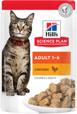 Hill's Science Plan Feline Adult Chicken – Пауч за котки