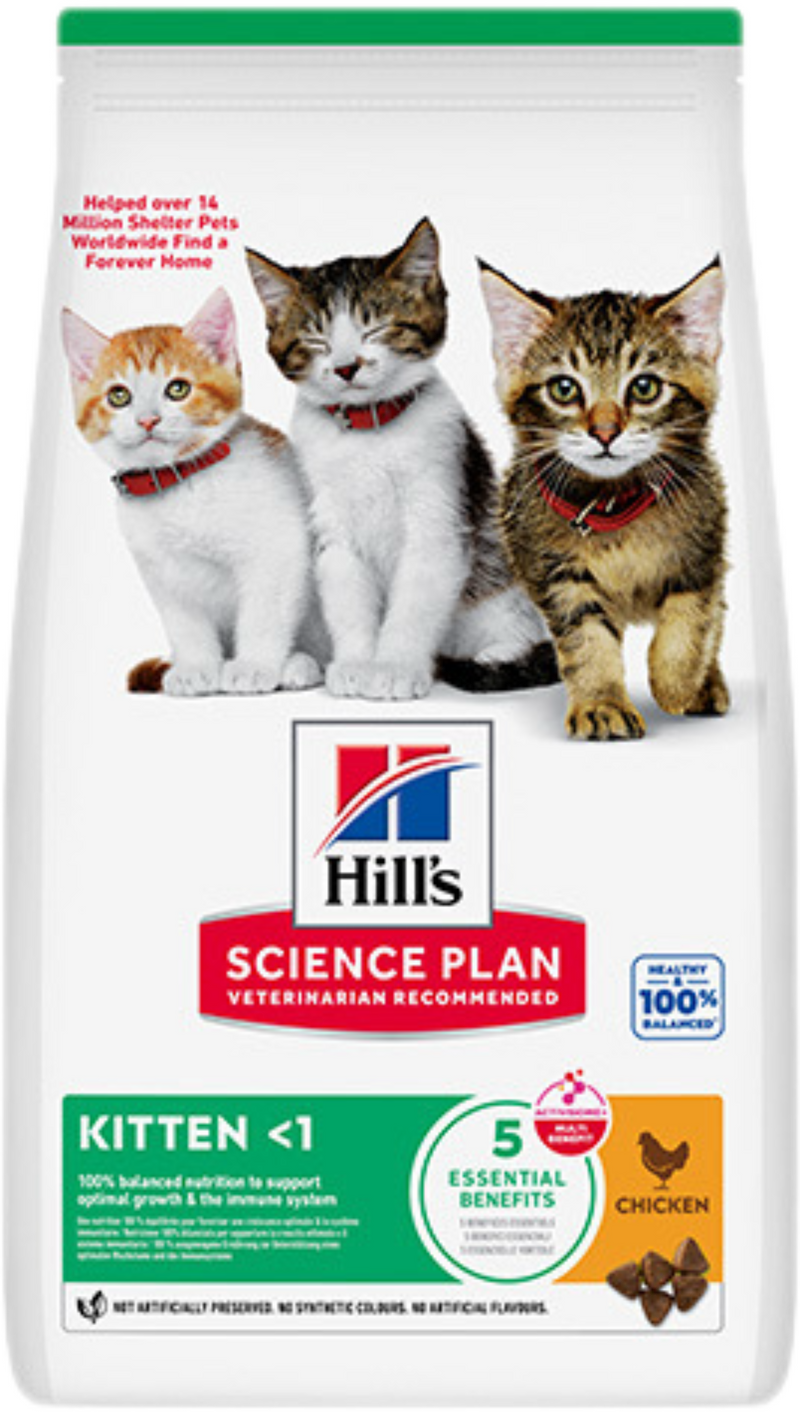 Hill's Science Plan Feline Kitten Chicken – Суха храна за котенца